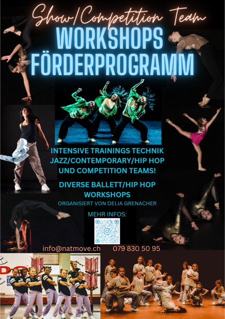 Workshops förderprogramm Ballett und Hip Hop